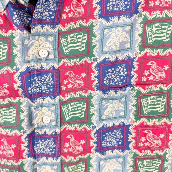 Reyn Sponer Vintage Mens Button Up Shirt Medium **Read Condition** - Picture 2 of 7